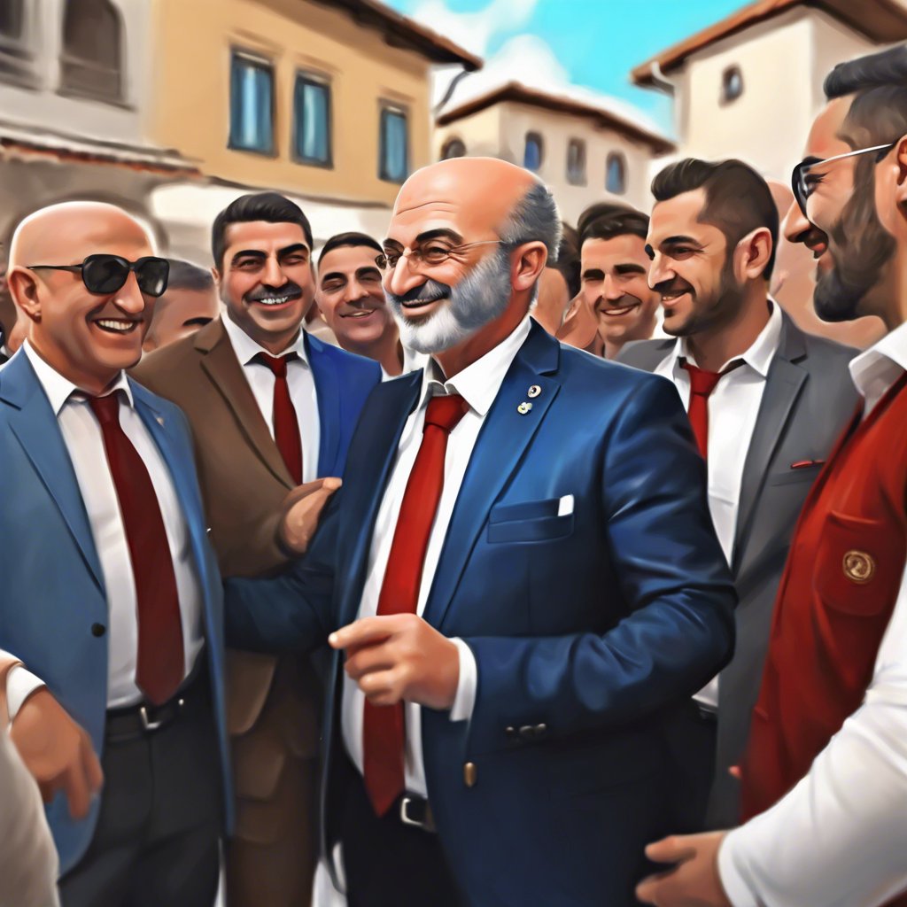 Bayramın İlk Gününde Şehitlik Ziyareti ve Bayramlaşma