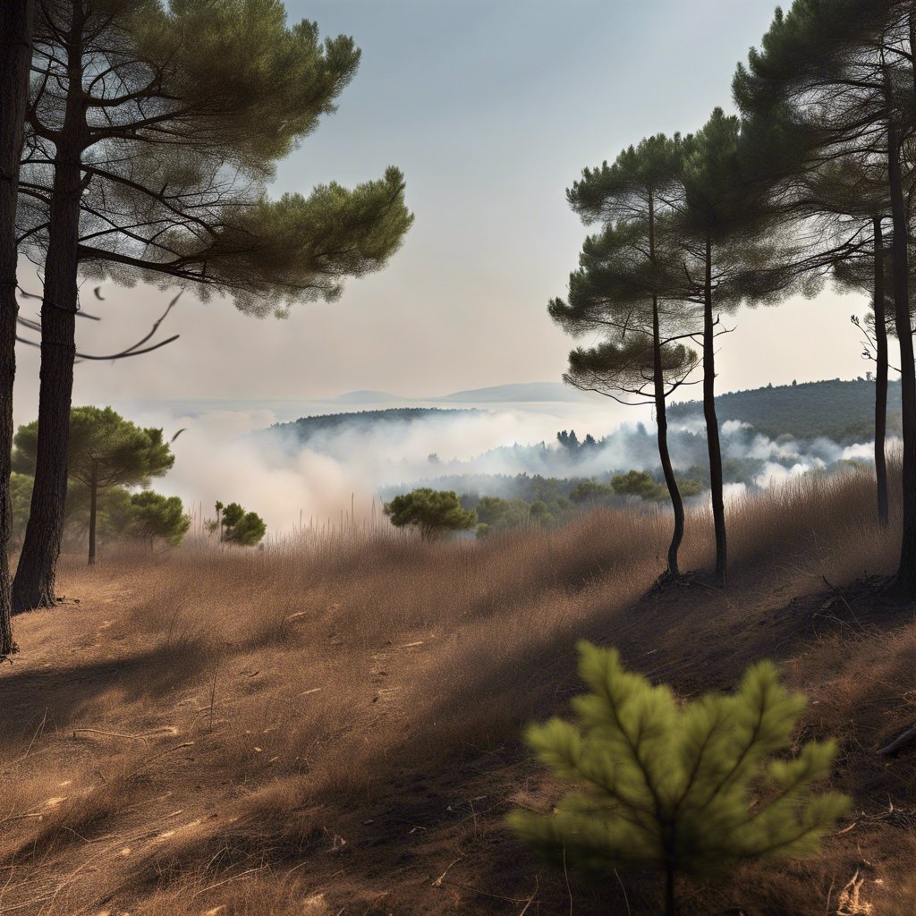 Çanakkale'deki Orman Yangını Kontrol Altına Alındı