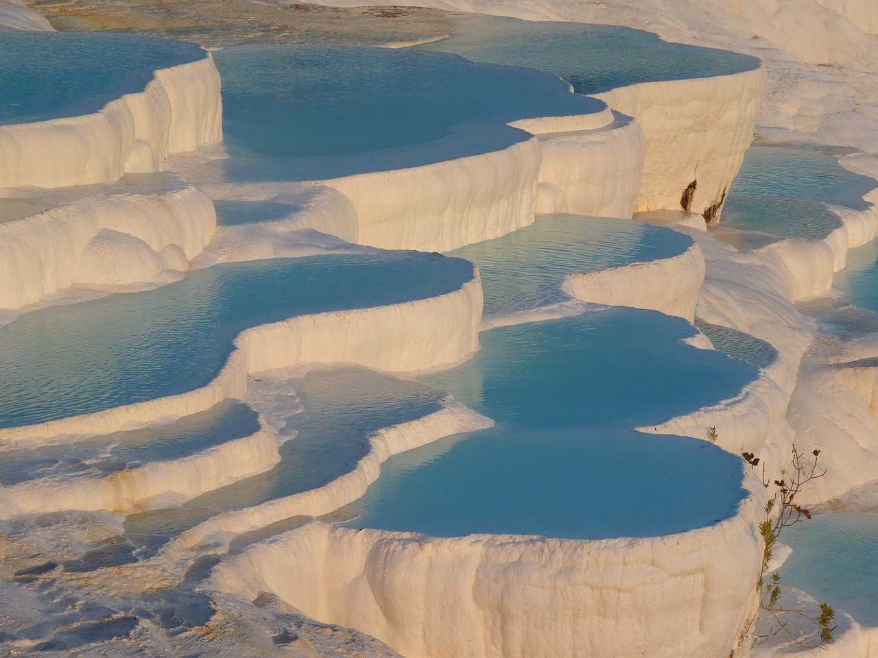 Denizli'nin Pamukkale ilçesinde Tehlikeli Yolculuk