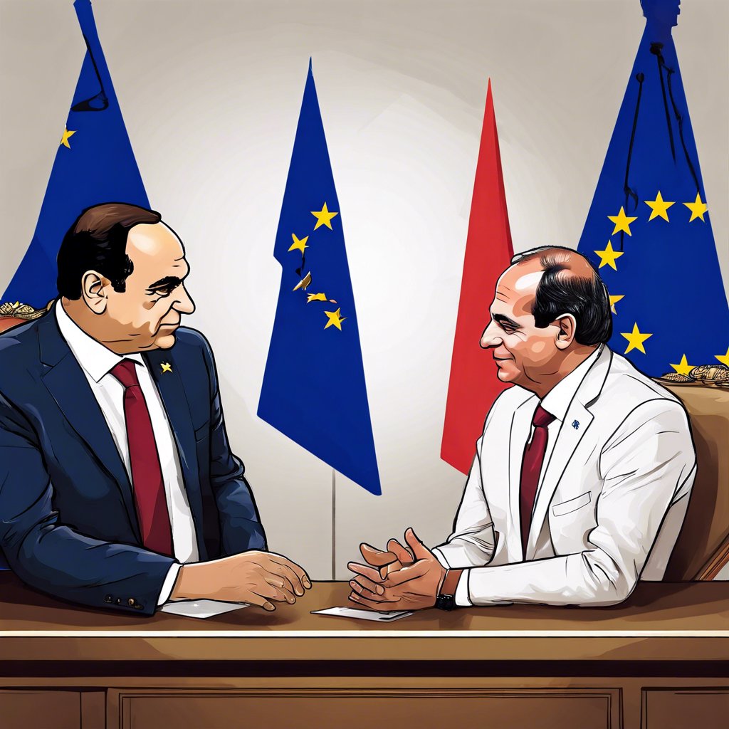 Mısır Cumhurbaşkanı Sisi, AB Komisyonu Başkanı ile Görüştü