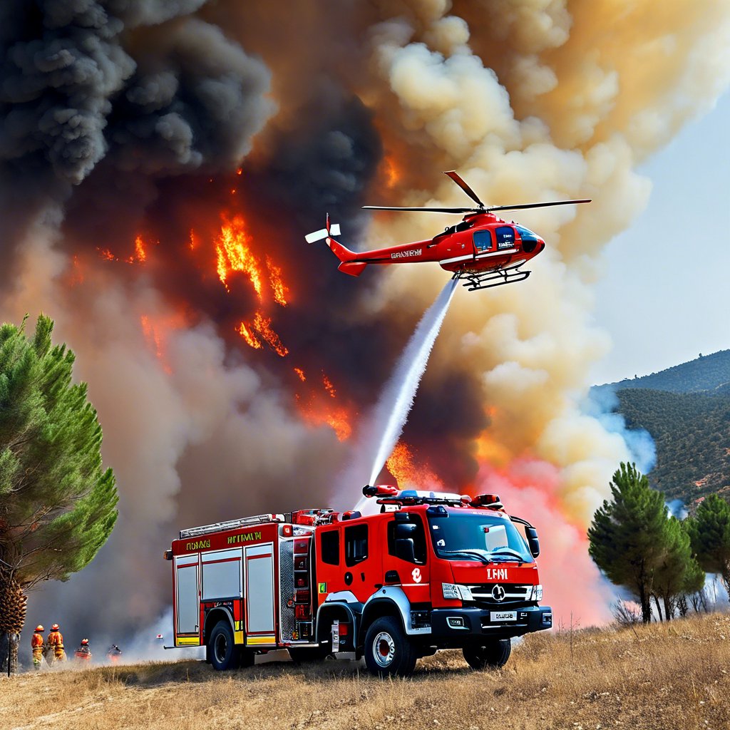 İZMİR ve Aydın'da Orman Yangını: Havadan ve Karadan Müdahale Devam Ediyor