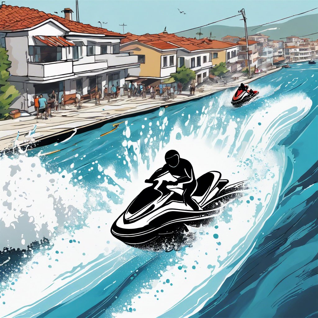 İznik Gölü'nde Jetski Kazası