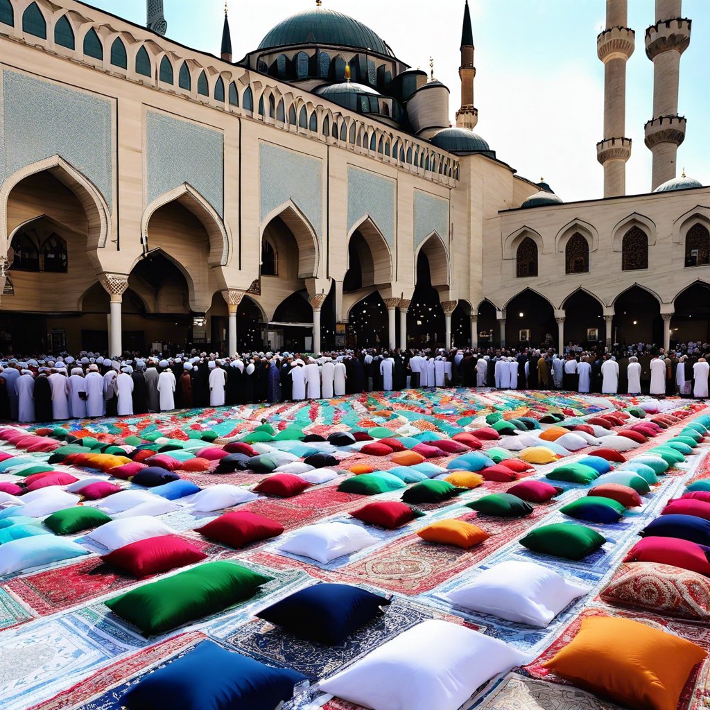 Kariye Camisi'nde İlk Bayram Namazı Coşkusu