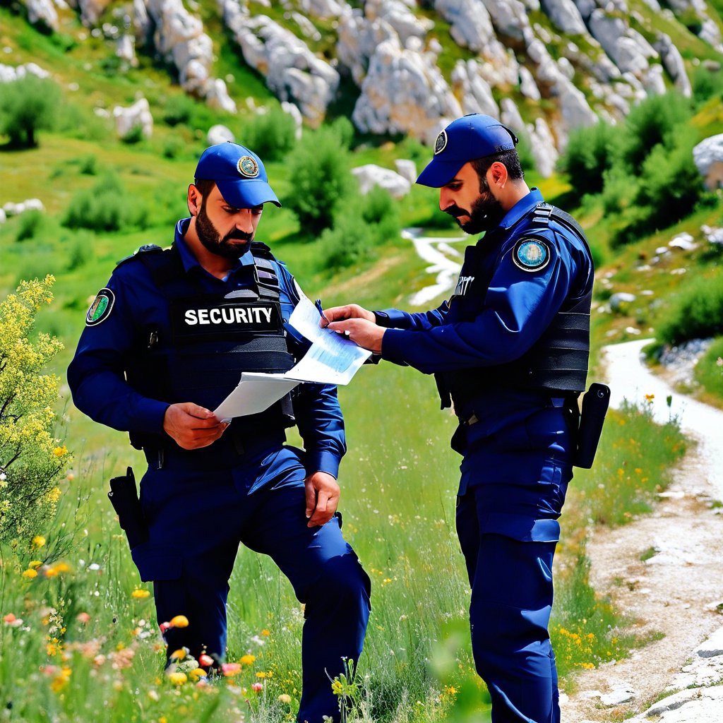 Afyonkarahisar’ın Sandıklı İlçesindeki Akdağ Tabiat Parkı'nda Güvenlik Denetimleri