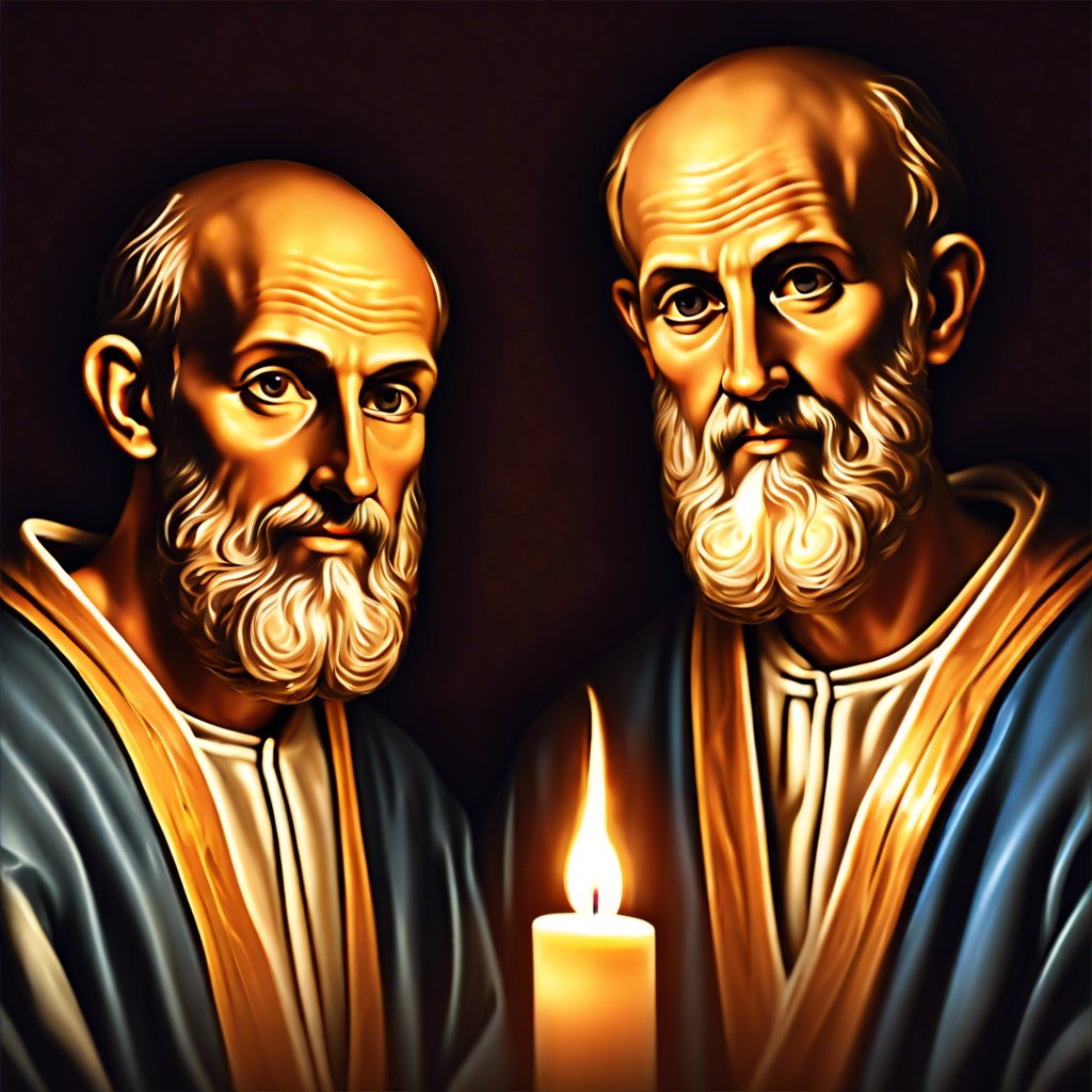 St. Pierre Kilisesi'nde Azizler Petrus ve Pavlus Bayramı Ayini