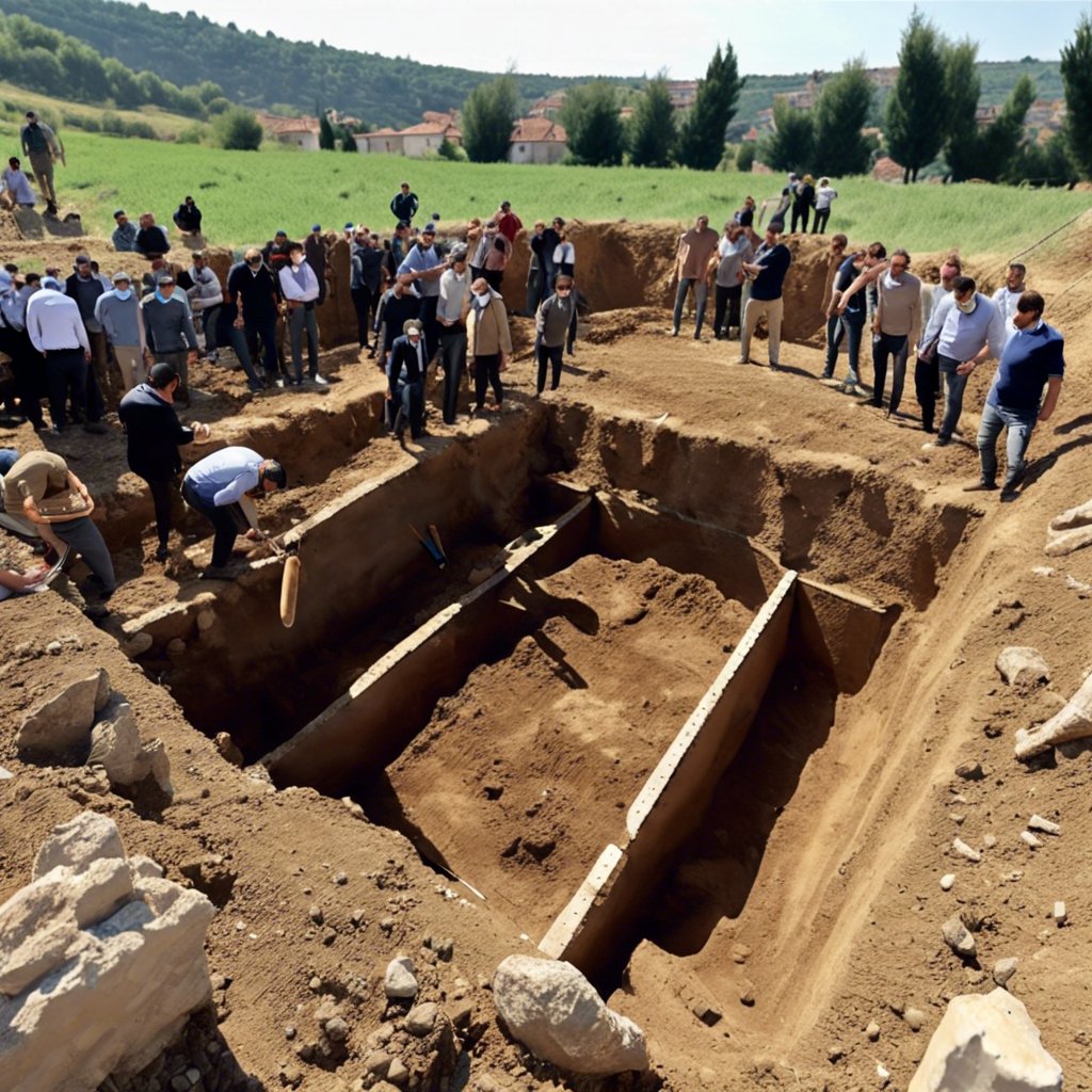 Bilecik Söğüt İlçesinde Define Arama Çalışması Sırasında Yaşanan Olay