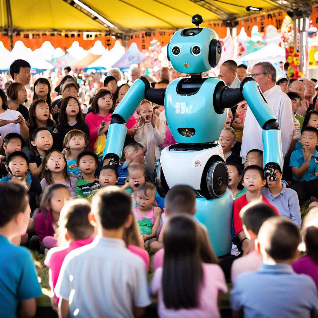 2024 Dünya Yapay Zeka Fuarı'nda Tai Chi Yapan Robotun Performansı İzleyicileri Büyüledi