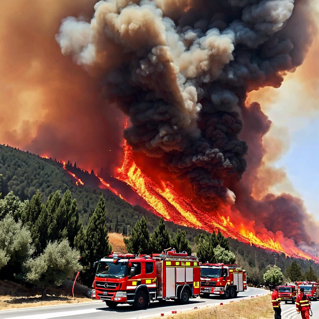 Çanakkale Orman Yangını