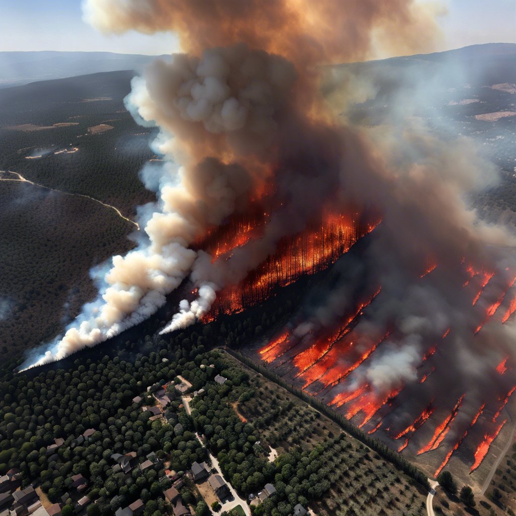 Çanakkale Orman Yangını ve Mücadelesi