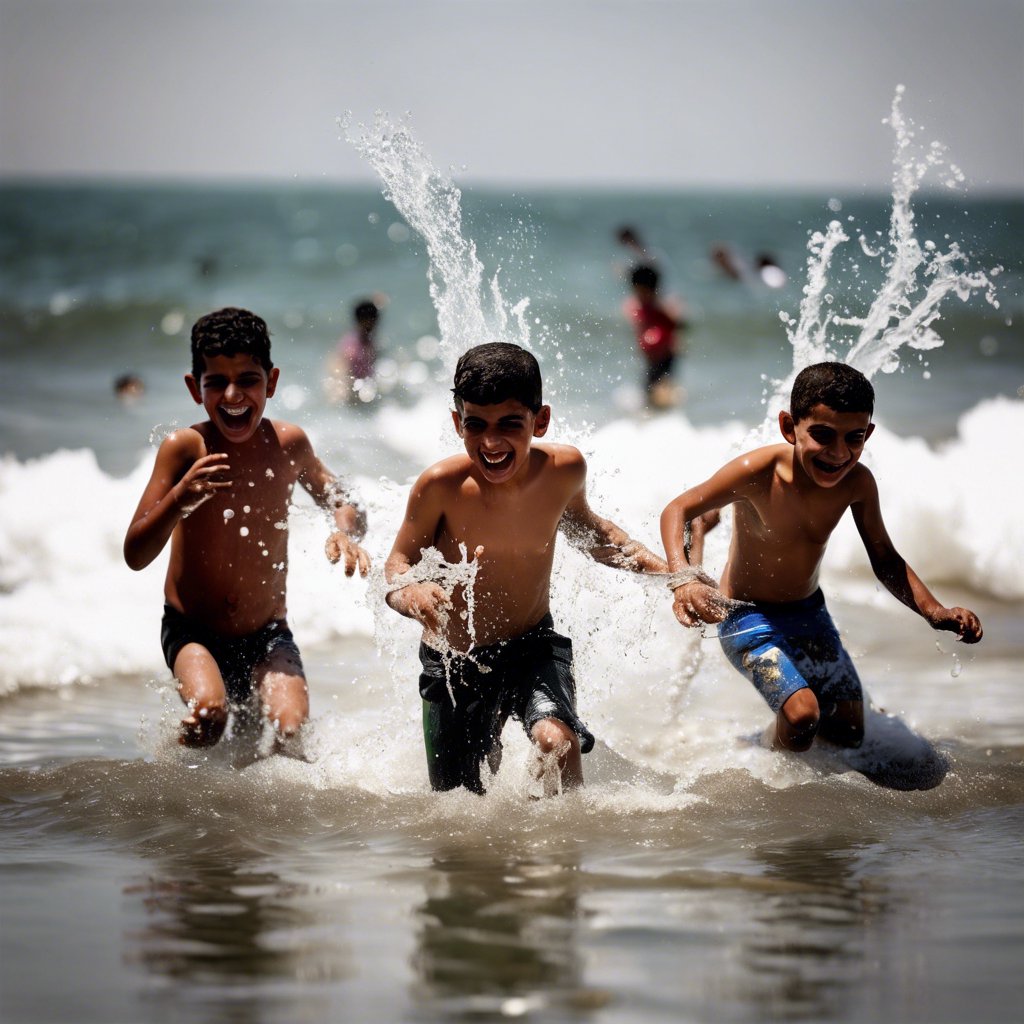 Gazze'deki Sıcak Hava Koşullarının Çocuklar Üzerindeki Etkileri