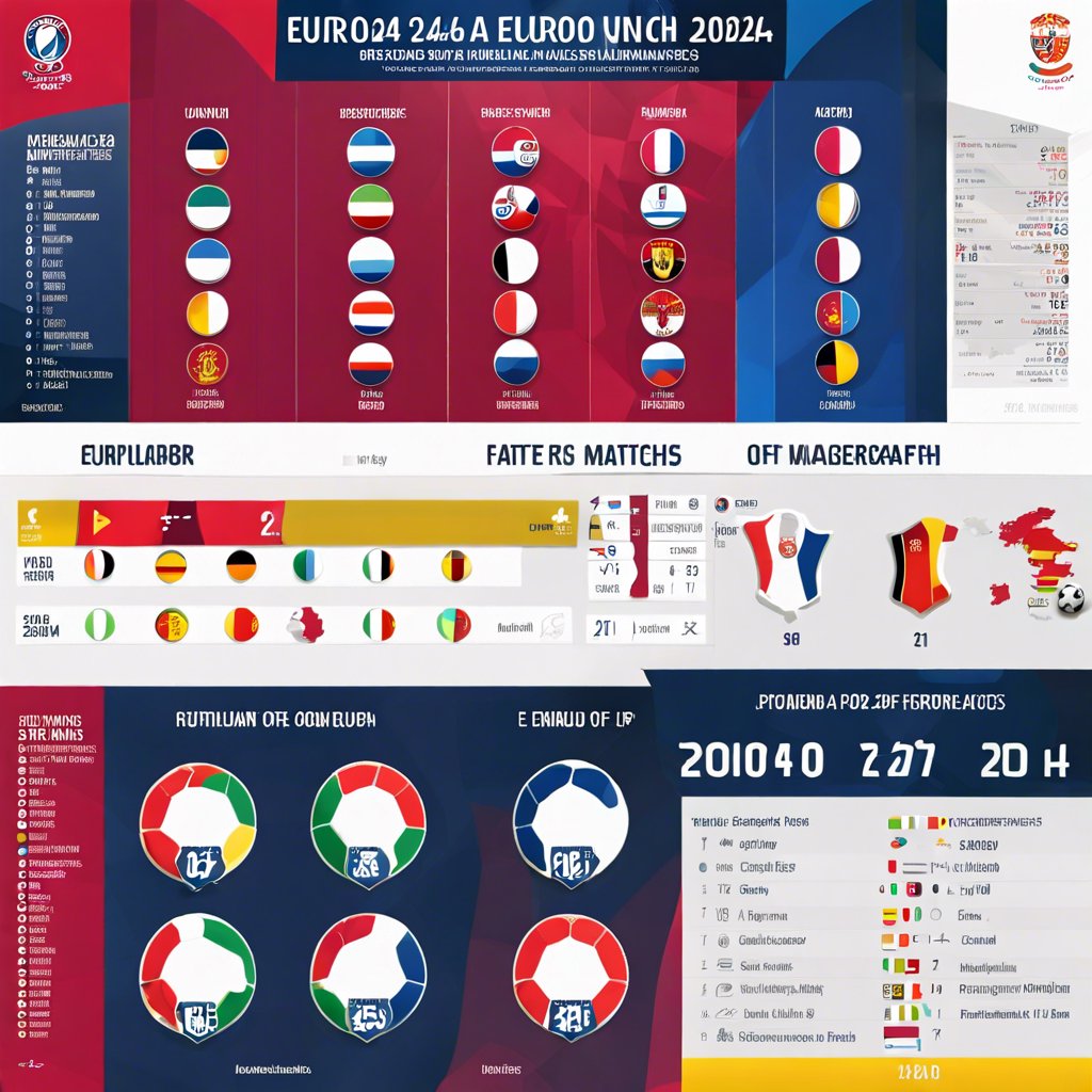 EURO 2024 Son 16 Turu Eşleşmeleri ve Çeyrek Final Programı