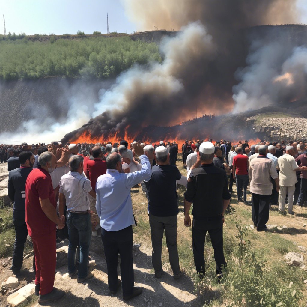 Iğdır'da Tandır Damında Çıkan Yangın Hızlı Müdahale ile Söndürüldü