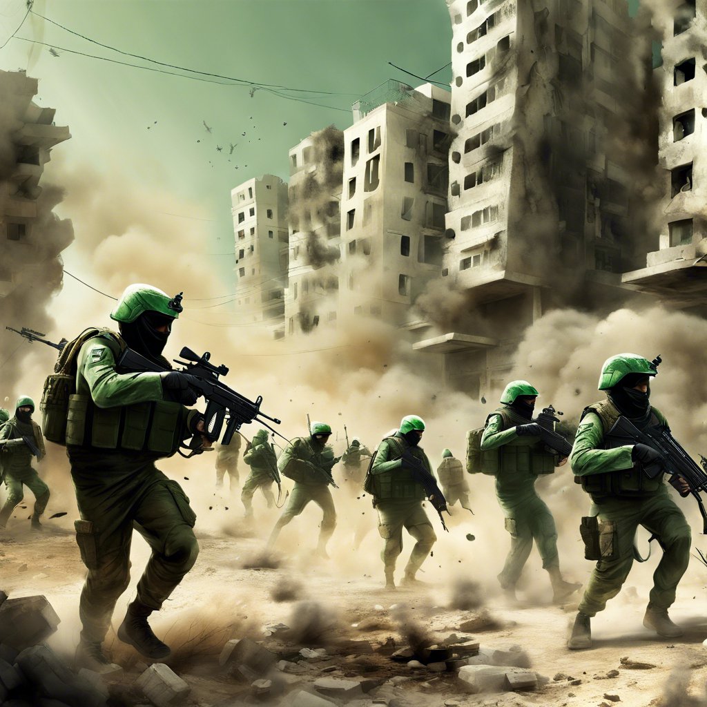Hamas'ın Kassam Tugayları İsrail Kuvvetlerini Püskürttü