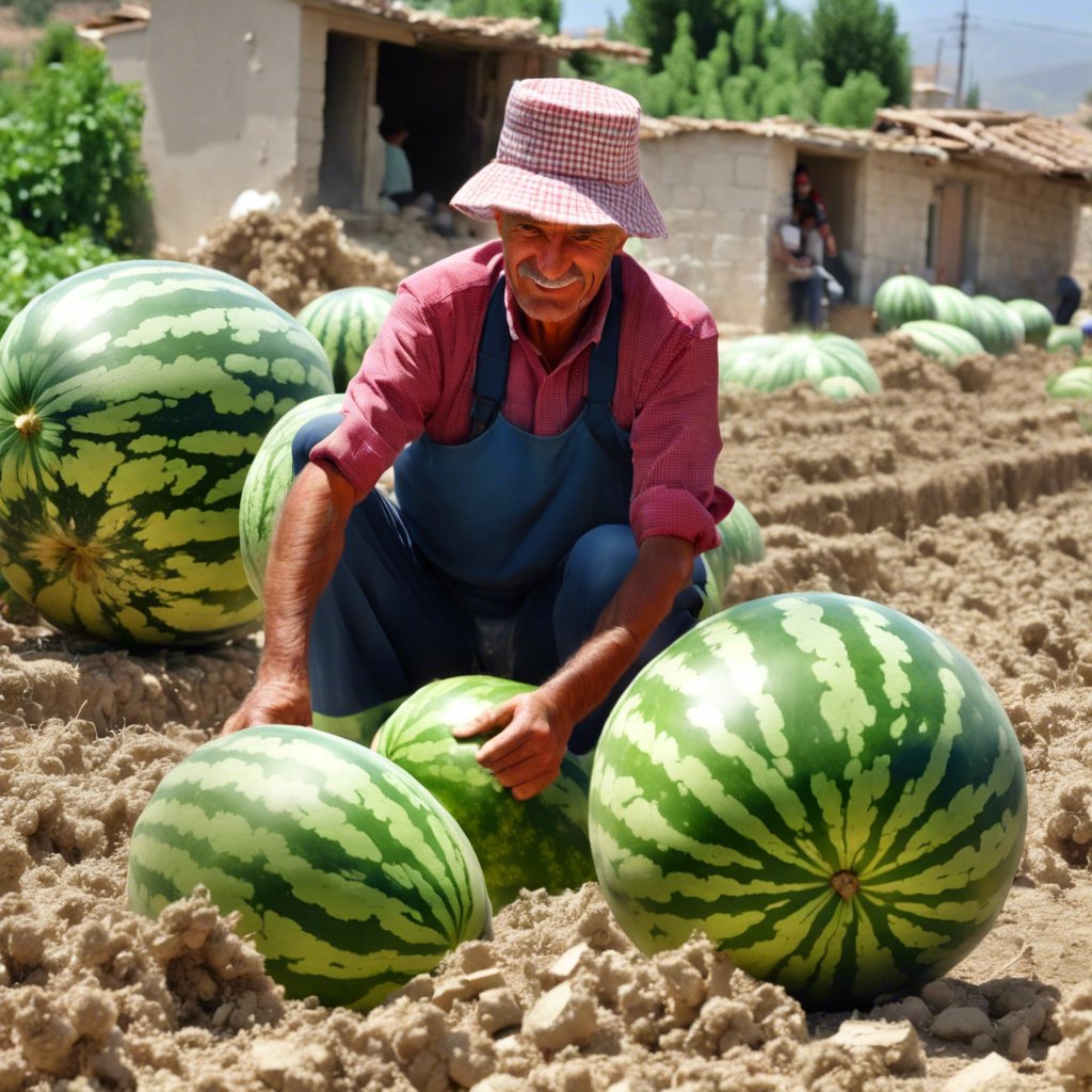 Deprem Sonrası Hatay Karpuz Hasadı Devam Ediyor