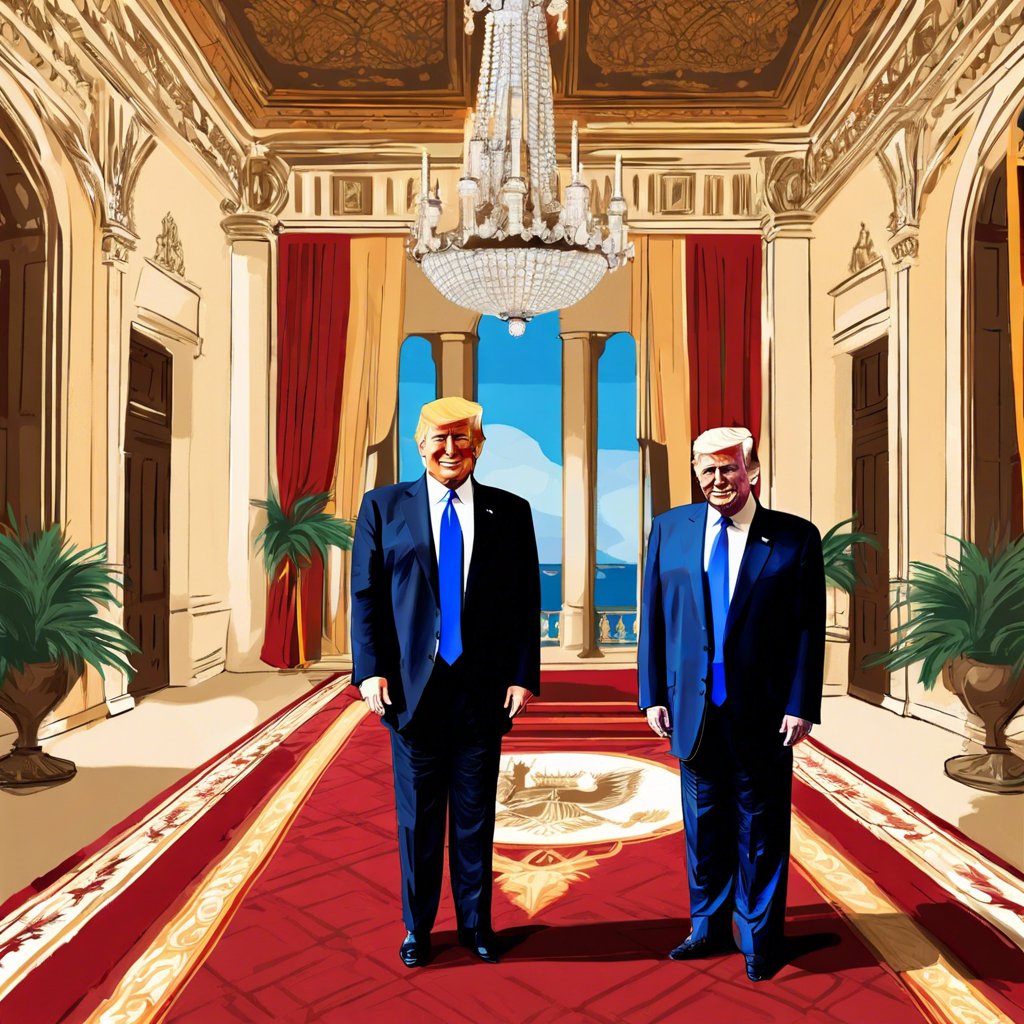 Netanyahu ve Trump Mar-a-Lago'da Buluştu