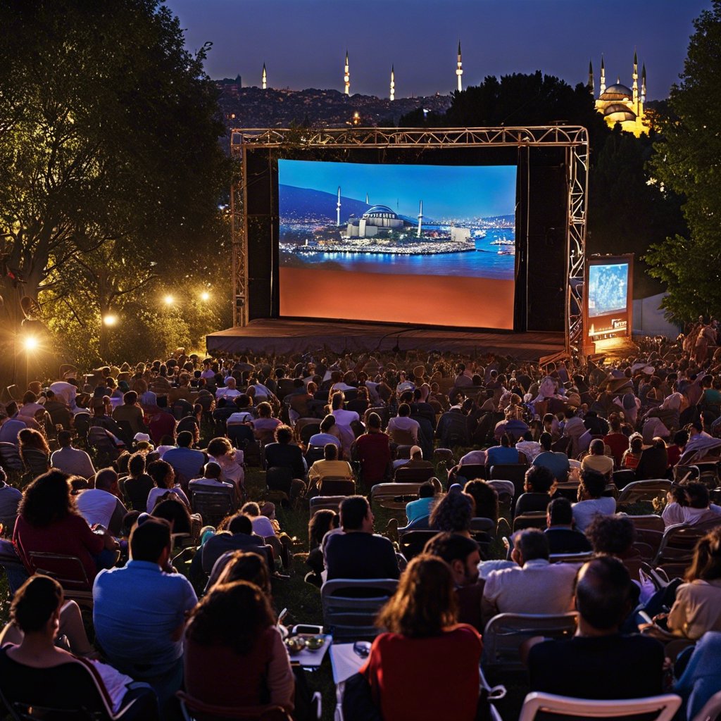 Açık Hava Film Gösterimleri İstanbul Feriye'de Başladı!