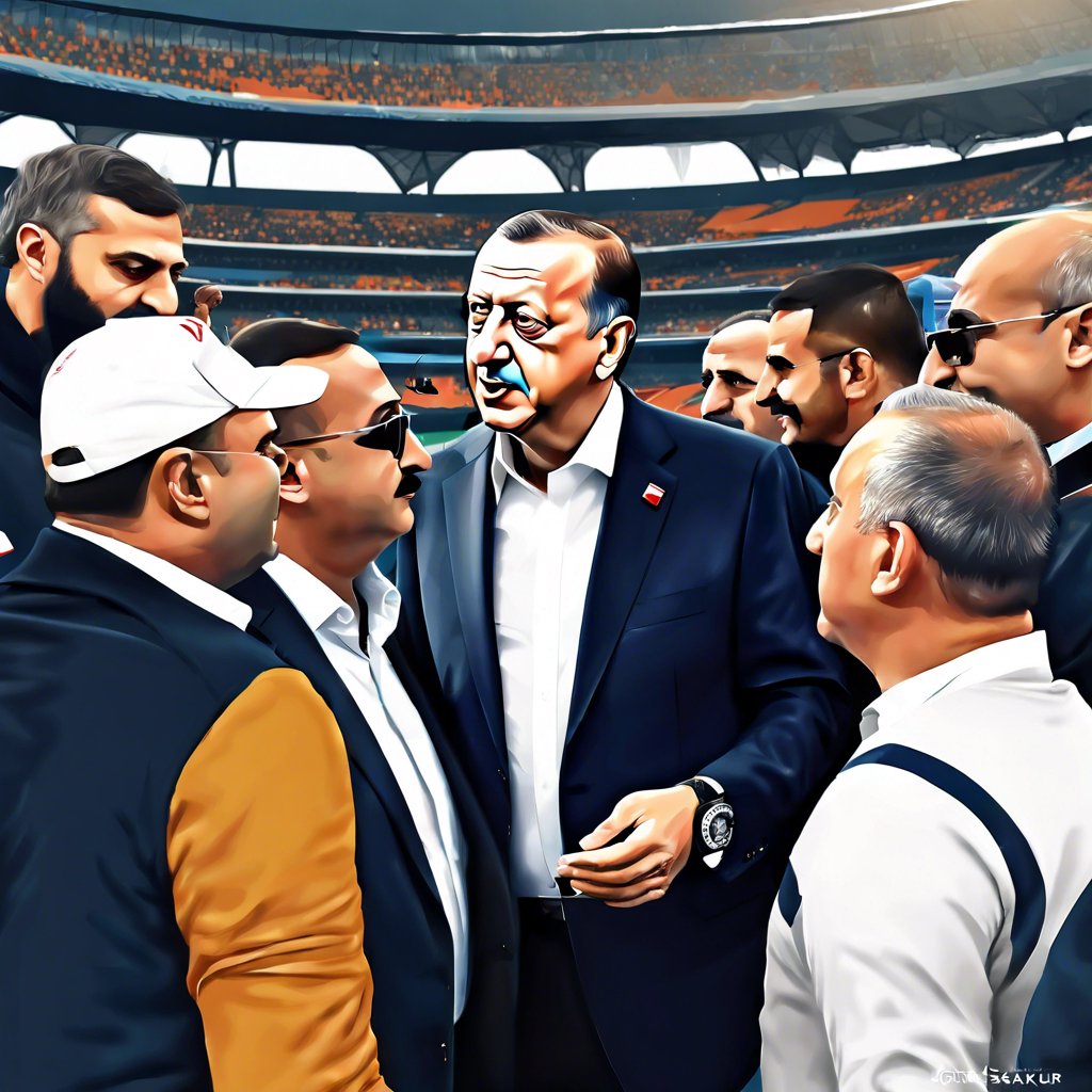 Cumhurbaşkanı Erdoğan, RAMS Başakşehir Maçını İzledi