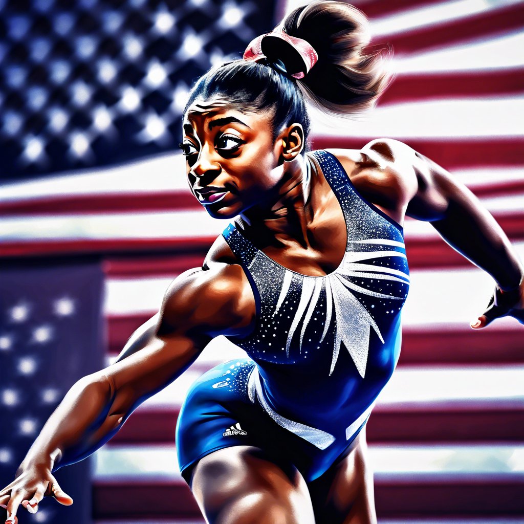 Simone Biles' Latest Gymnastics Feat