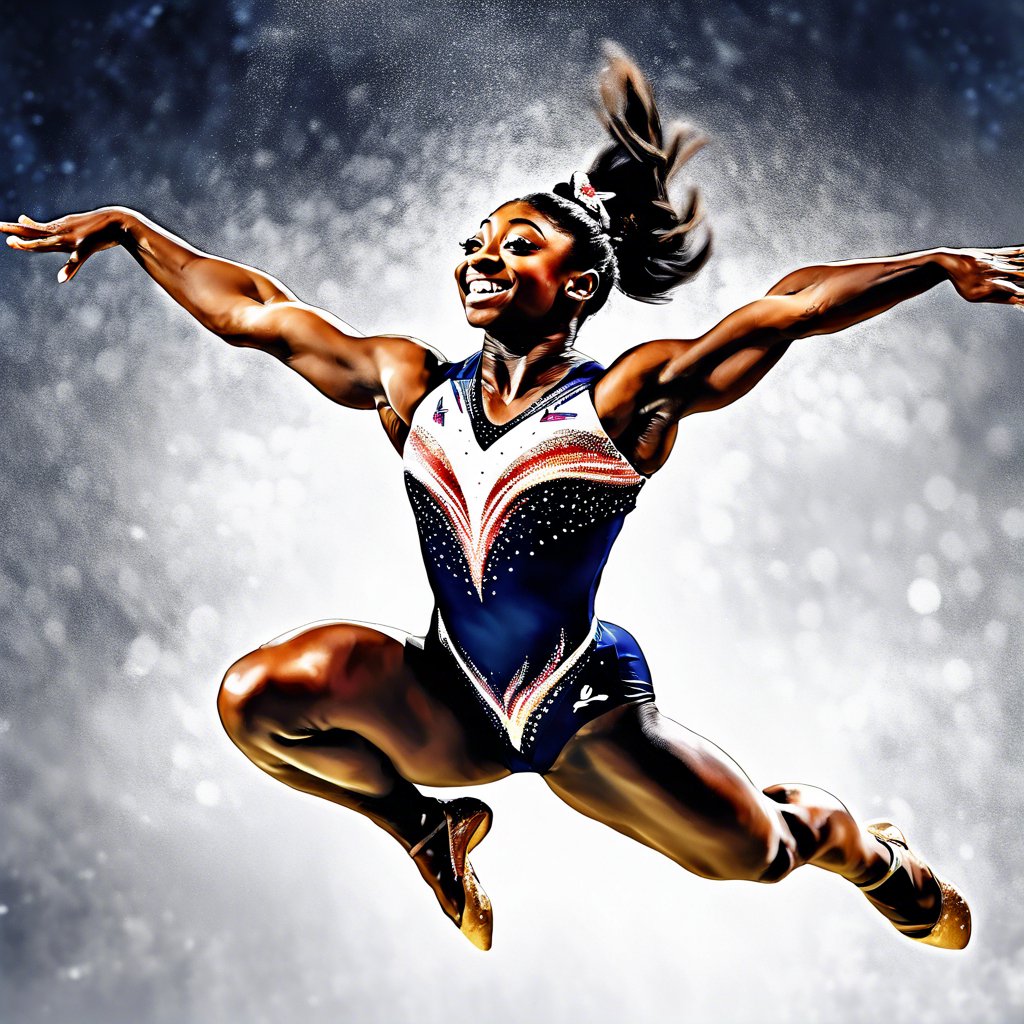 Simone Biles' Latest Gymnastics Feat