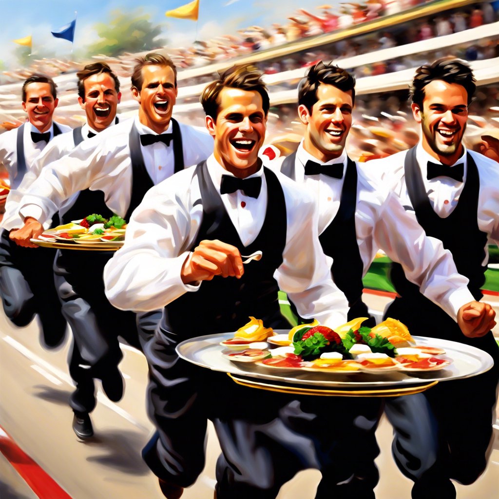 The Art of Waitering: London's Annual Waiters' Race