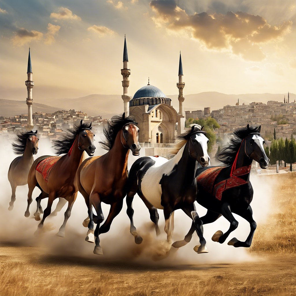 4. Geleneksel Rahvan At Yarışları Gaziantep'te Yapıldı
