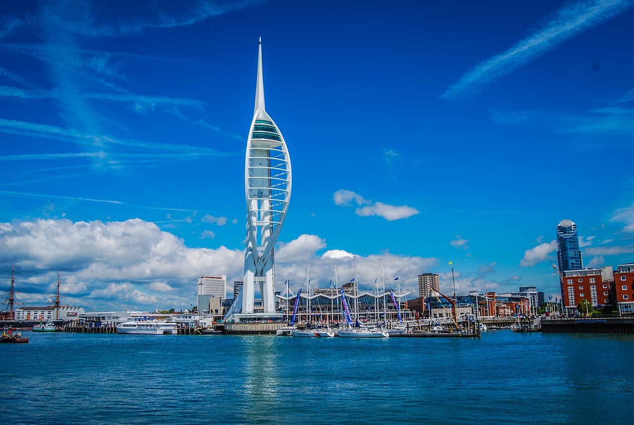 Vibrant Scenes at a Polling Station in Portsmouth