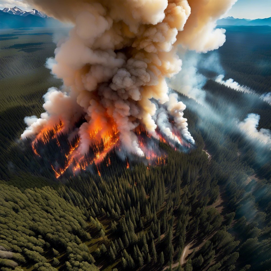 Wildfires Threaten Jasper National Park in Western Canada