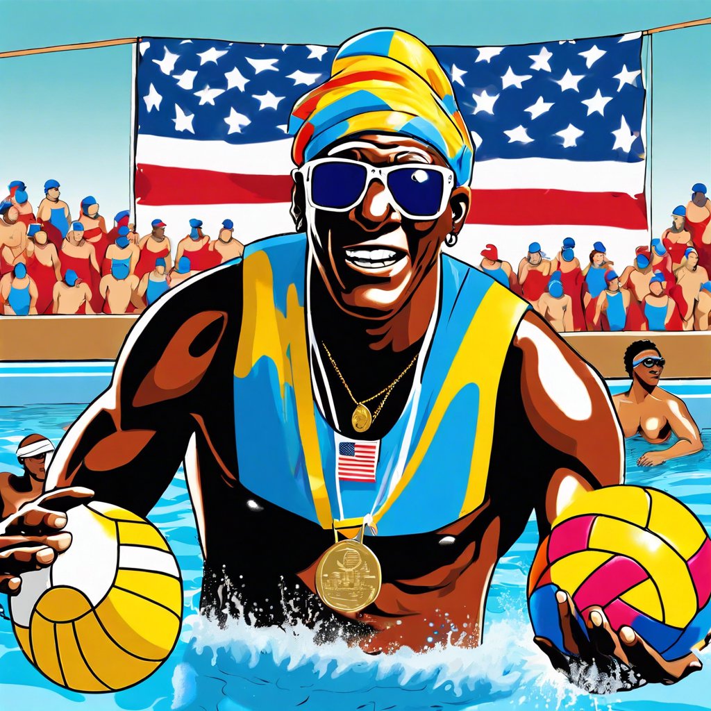 Flavor Flav: An Unlikely Fan of Women’s Water Polo