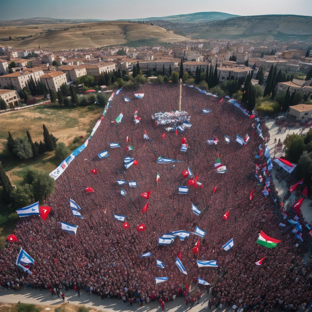 İHH Nevşehir Gençlik Kolları'ndan İsrail'e Karşı Protesto Etkinliği