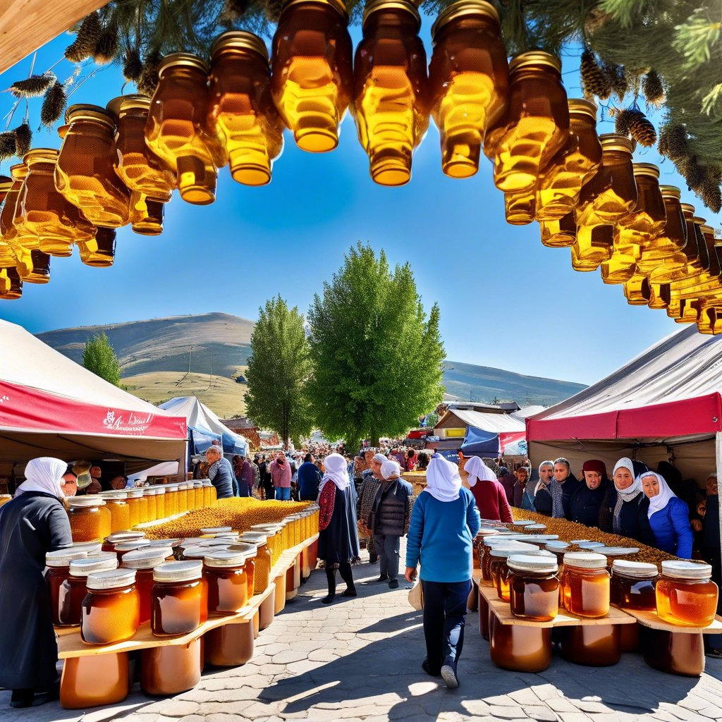 Erzincan'da Bal Hasadı Sevinci