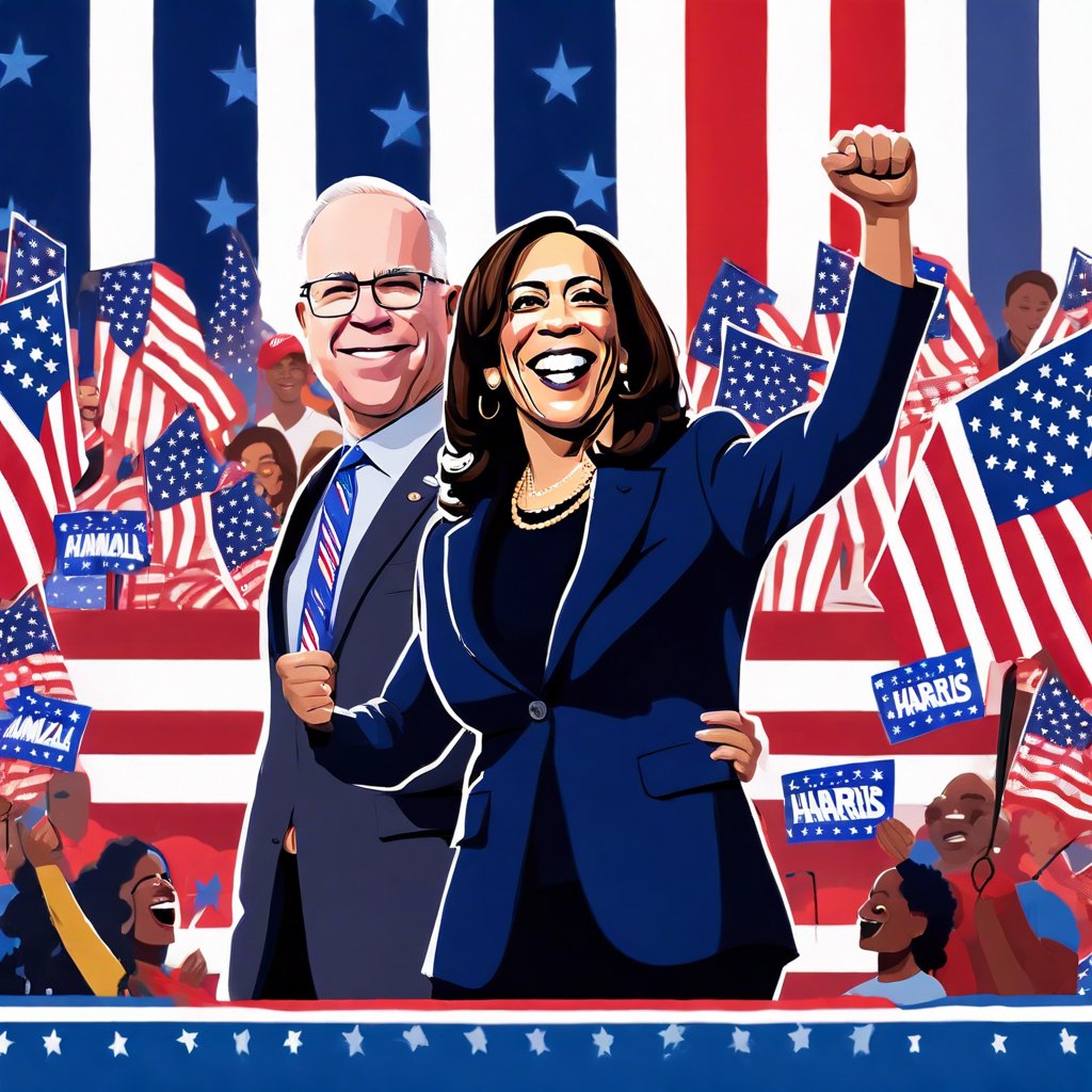 Kamala Harris Selects Tim Walz as 2024 Running Mate