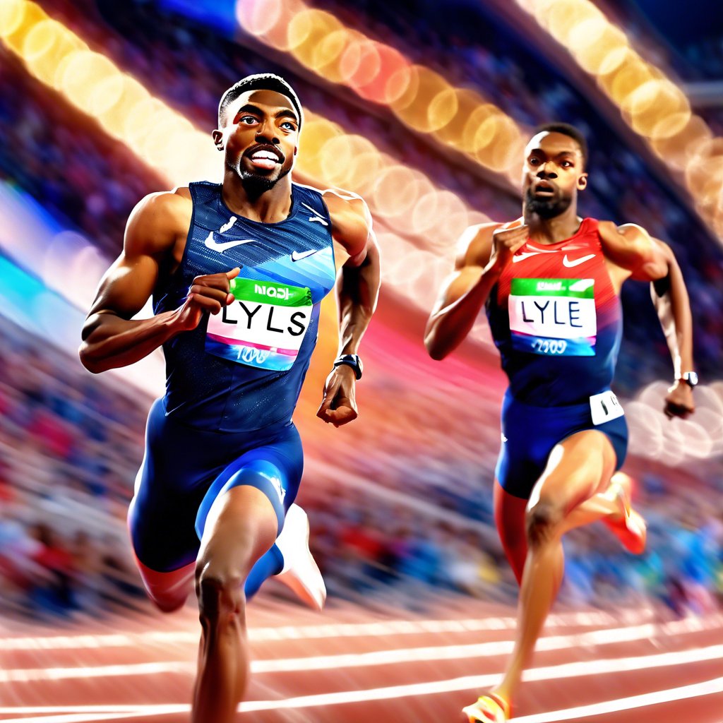 Noah Lyles Shines in Historic Olympic 100-Meter Final