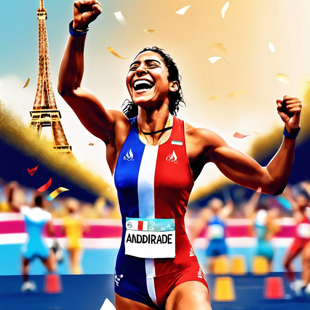 Paris 2024 Olympics Rebeca Andrade Wins Gold Medal