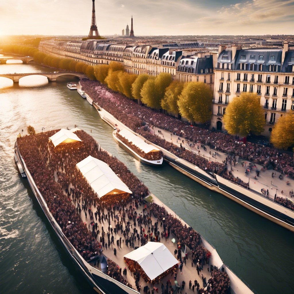 Paris Games and the Seine River