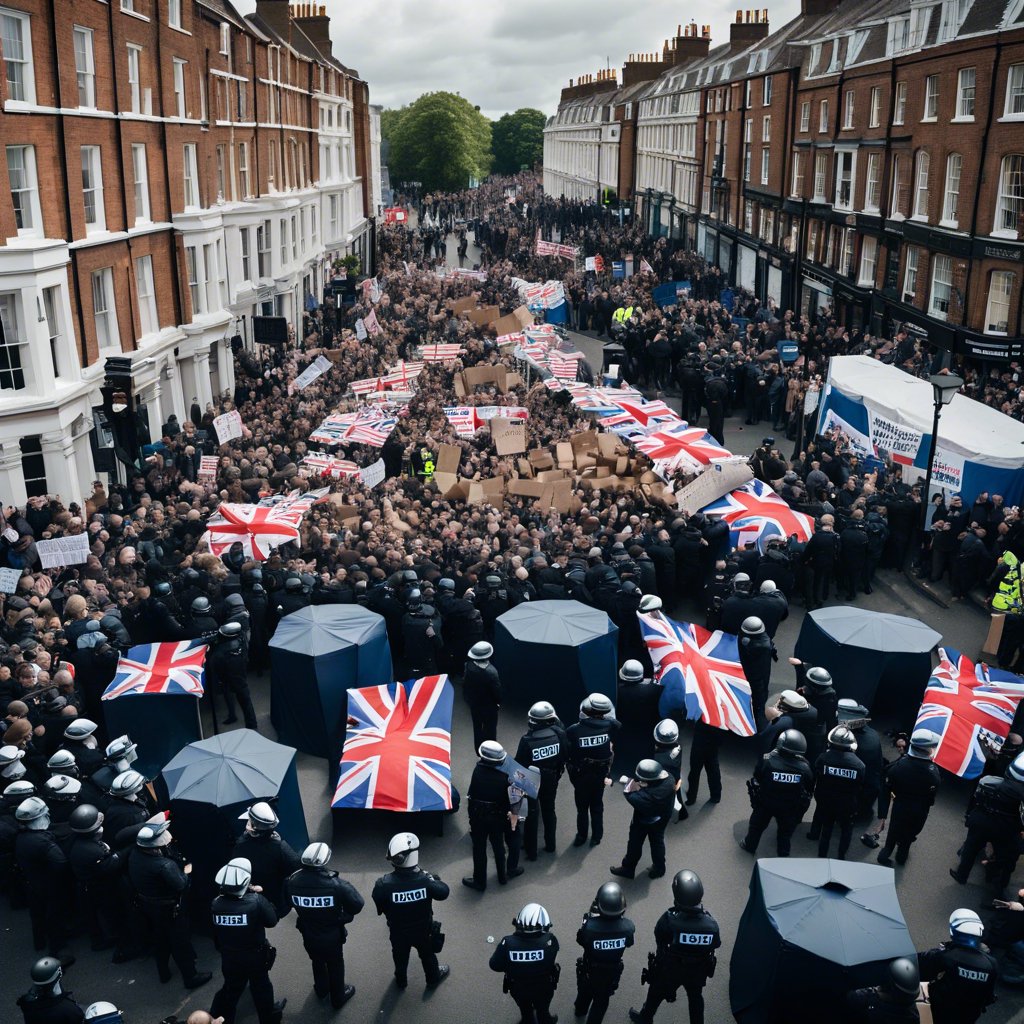 Police Mobilization Amid Fears of Far-Right Protests in Britain