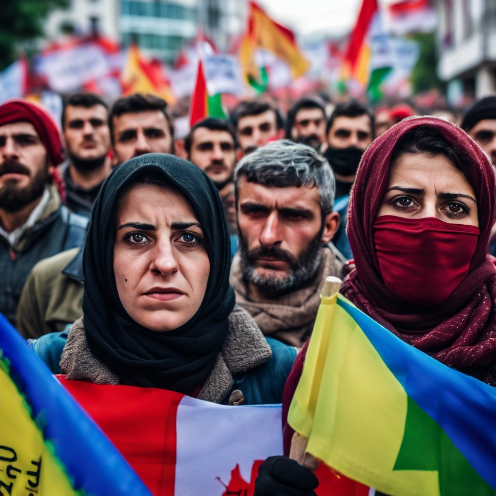 Düzce'de Protesto Gösterisi