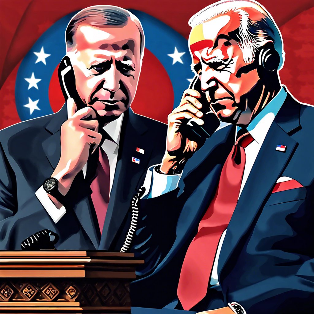 Cumhurbaşkanı Erdoğan ve Başkan Biden Arasında Telefon Görüşmesi