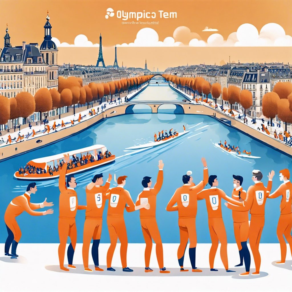 The Dutch Olympic Team's Unique Approach to Greetings at the Paris Games