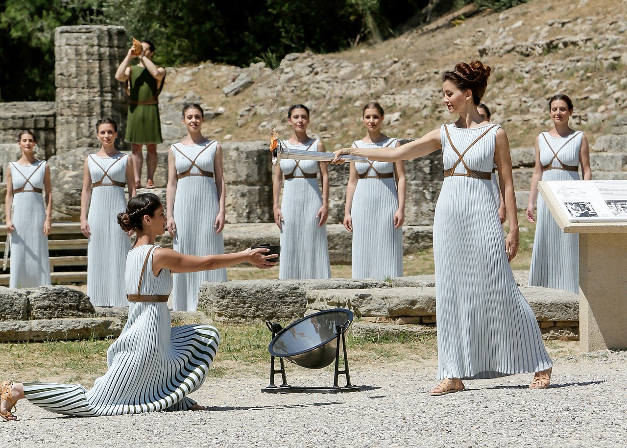 The Evolution of the Olympic Flame