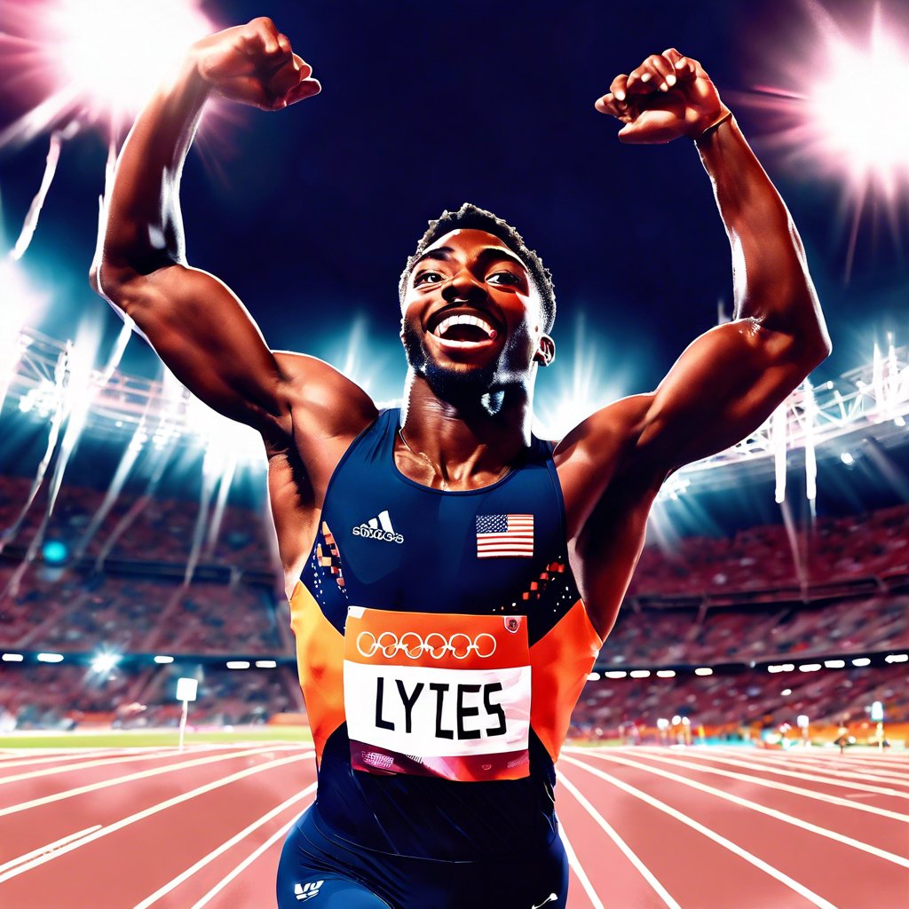 The Journey of Noah Lyles: Mastering the 100m Sprint for Olympic Glory