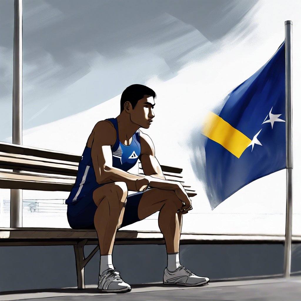 Winzar Kakiouea: Nauru's Lone Athlete at the Paris Olympics