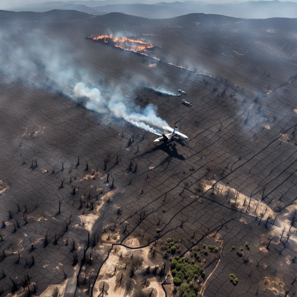 Destructive Wildfires in Greece