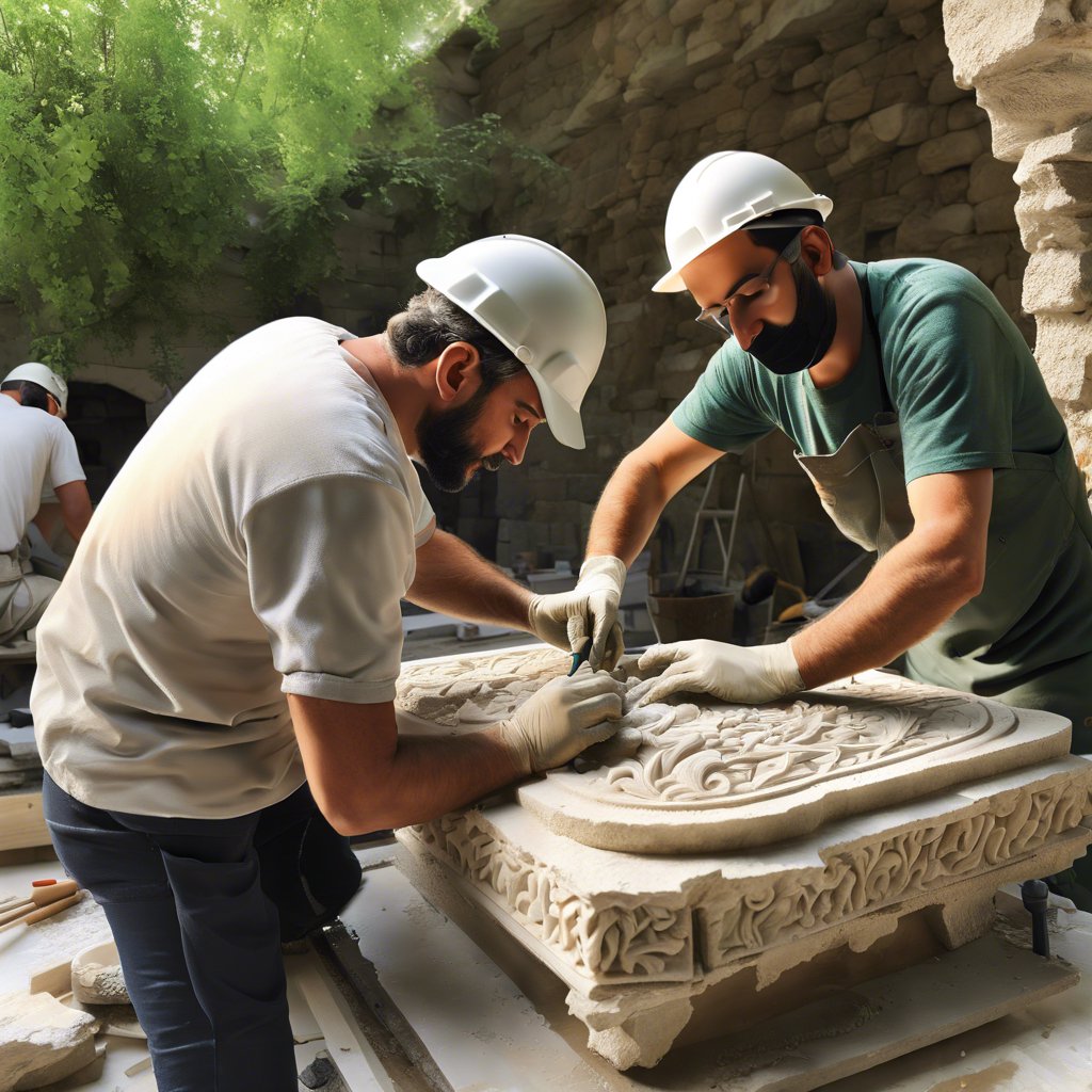 Selçuklu Meydan Mezarlığı'ndaki Kazı ve Restorasyon Çalışmaları