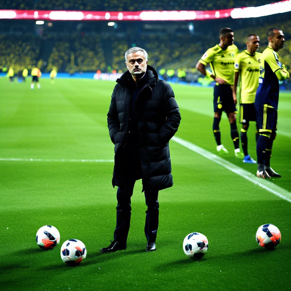 Jose Mourinho'nun Fenerbahçe'deki İlk Süper Lig Maçı