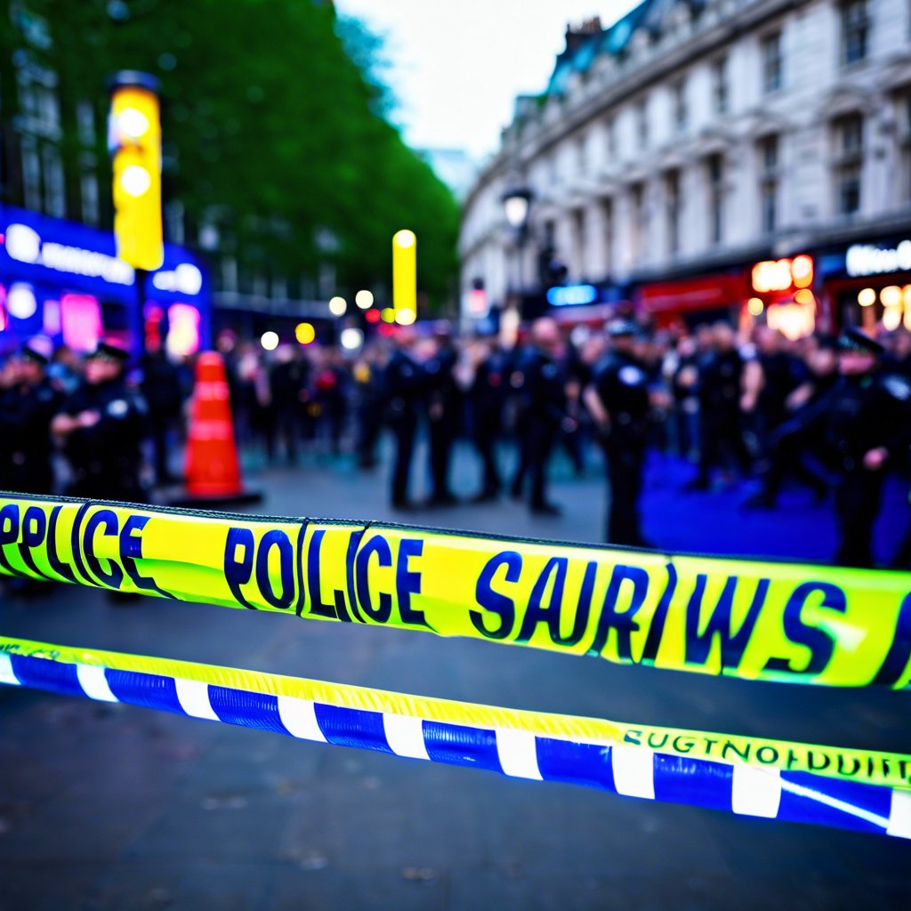 Stabbing Incident in Leicester Square, London