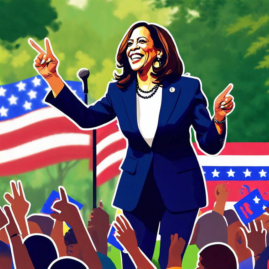 Vice President Kamala Harris Talks Immigration at Georgia Rally