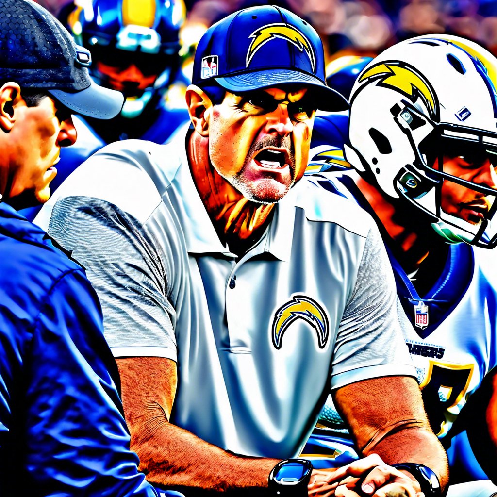 Harbaugh's Intense Approach with the Chargers